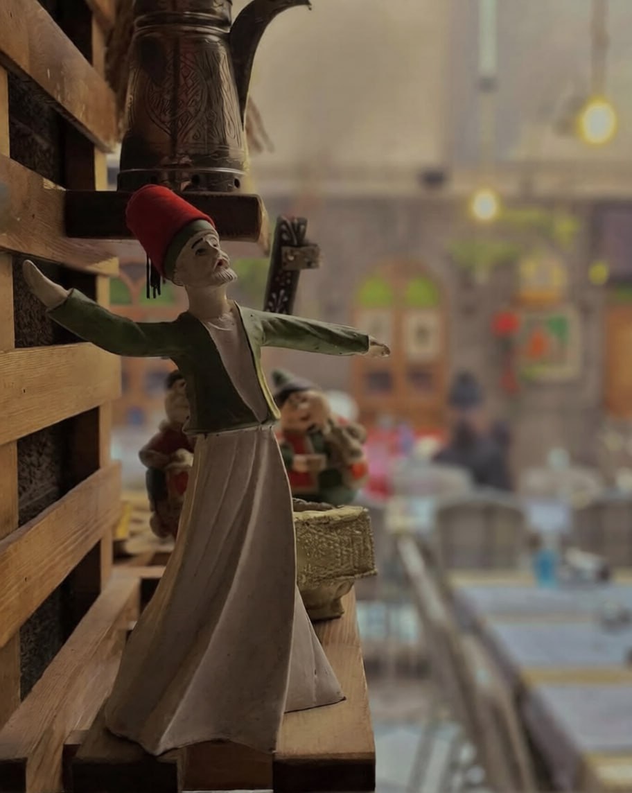 Variety of authentic Damascene dishes on the table